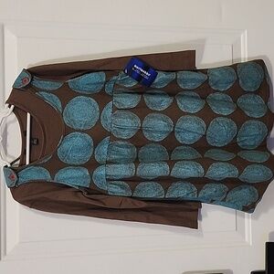 NWT Marimekko Jumper w/Shirt Size L